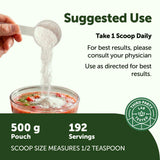 Micro Ingredients polvo disolviéndose en agua, mezcla clara