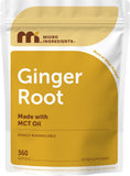 Micro Ingredients frasco delantero del suplemento con etiqueta clara y beneficios