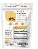 Micro Ingredients primer plano de softgel mostrando textura lisa y fácil ingestión