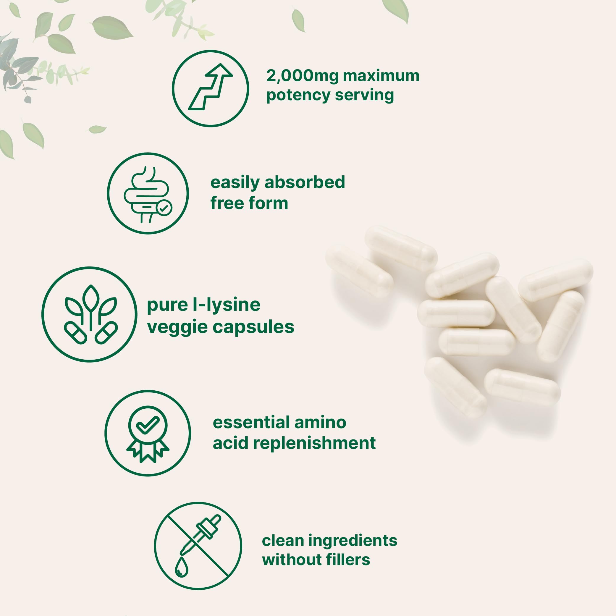 Micro Ingredients cápsula sobre la mano para apreciar tamaño y facilidad