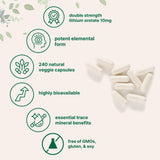 Micro Ingredients polvo del suplemento para ver textura y calidad