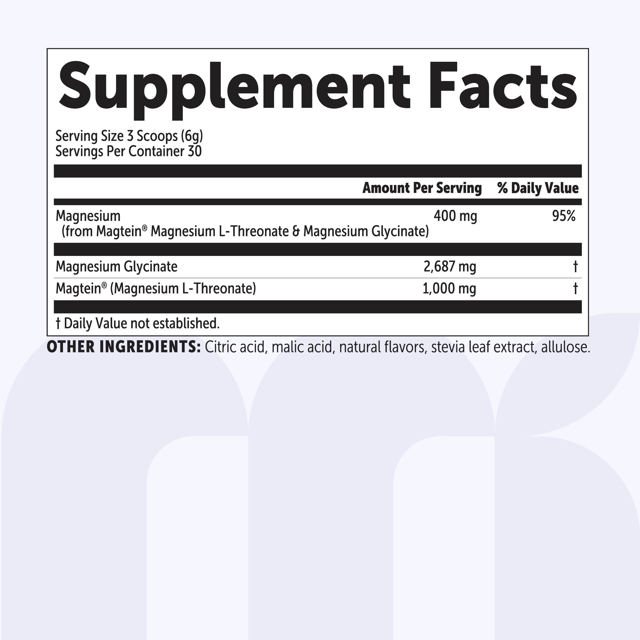 Micro Ingredients frasco junto a regla para comparación de tamaño práctico