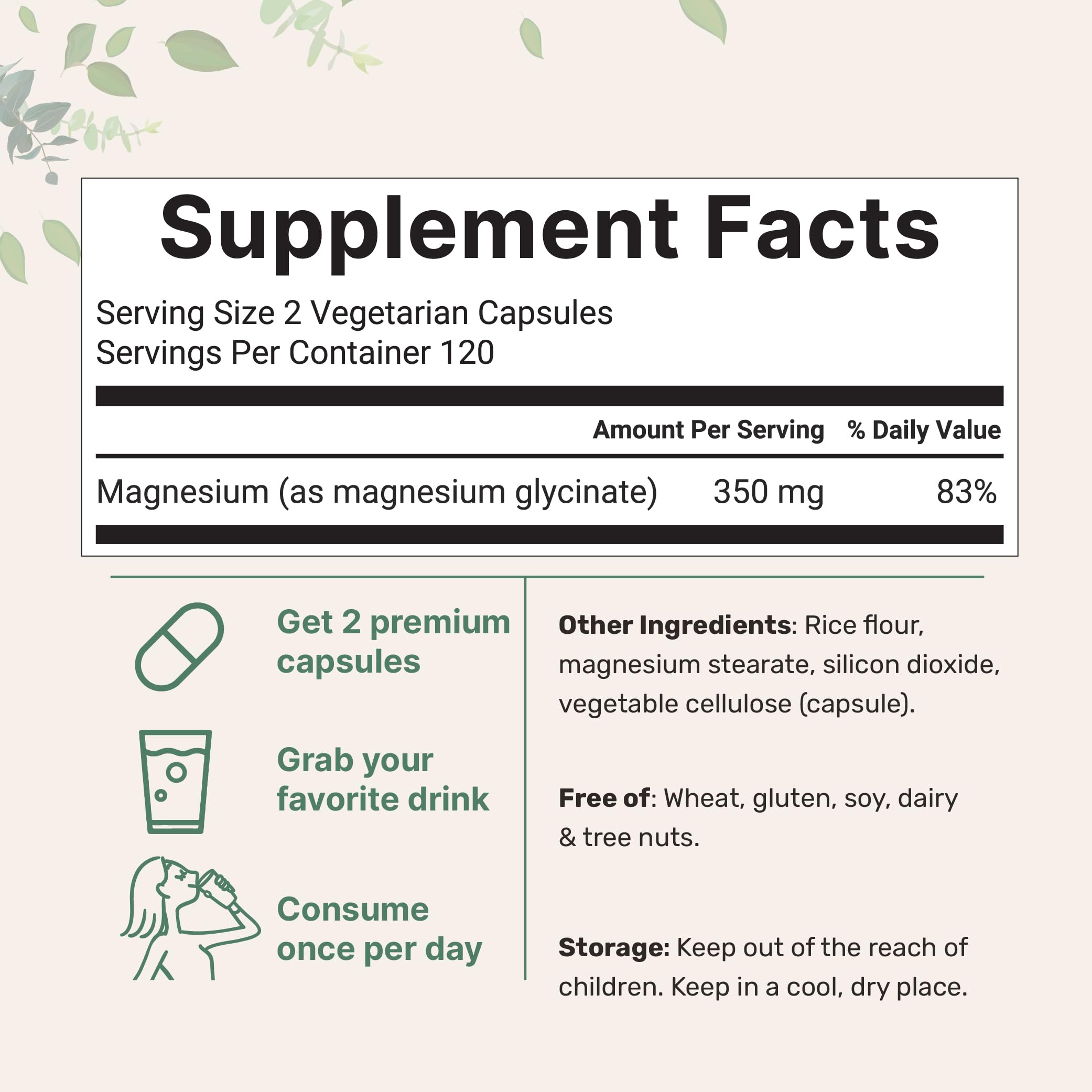 Micro Ingredients etiqueta trasera con información y lista de ingredientes