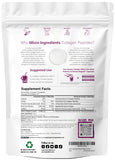 Micro Ingredients cuchara medidora y porción mostrando 11 g por toma