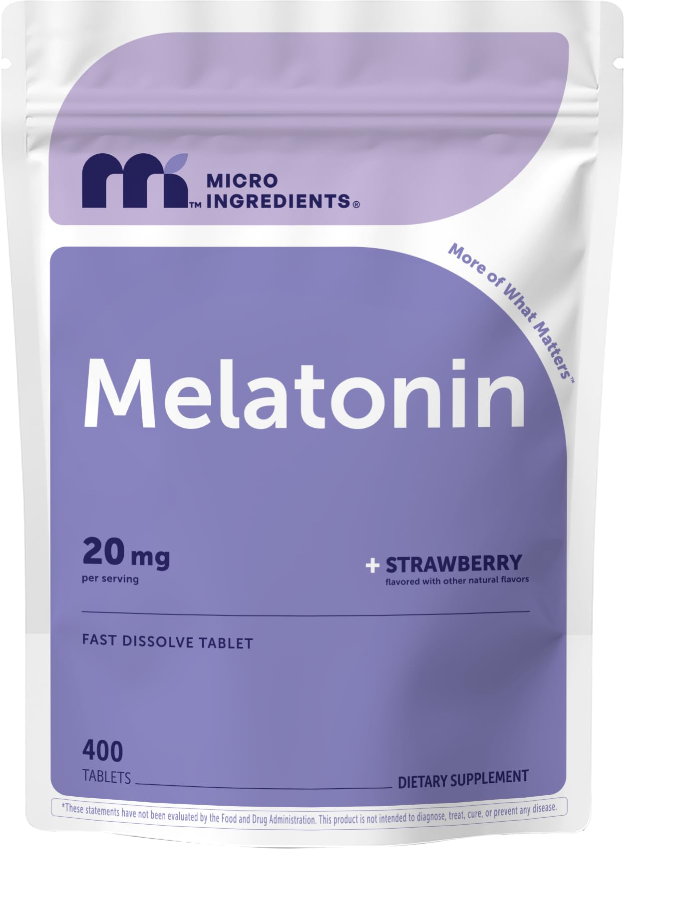 Micro Ingredients empaque frontal mostrando 400 tabletas y beneficios claros