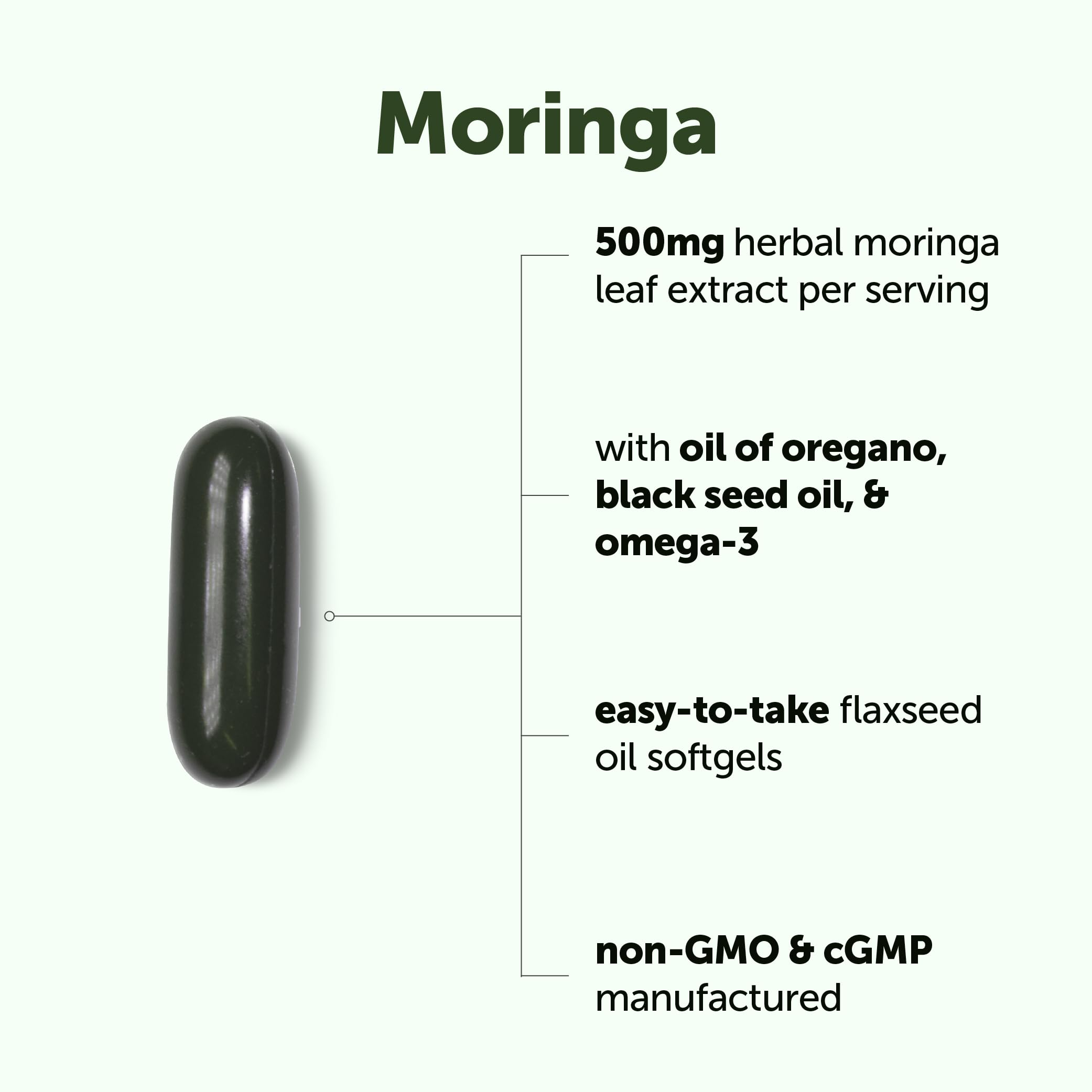 Micro Ingredients primer plano de una cápsula blanda mostrando textura y facilidad de ingestión