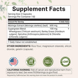 Micro Ingredients cápsulas apiladas resaltando tamaño y comodidad