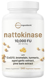 Micro Ingredients bote frontal mostrando 240 cápsulas y etiqueta clara