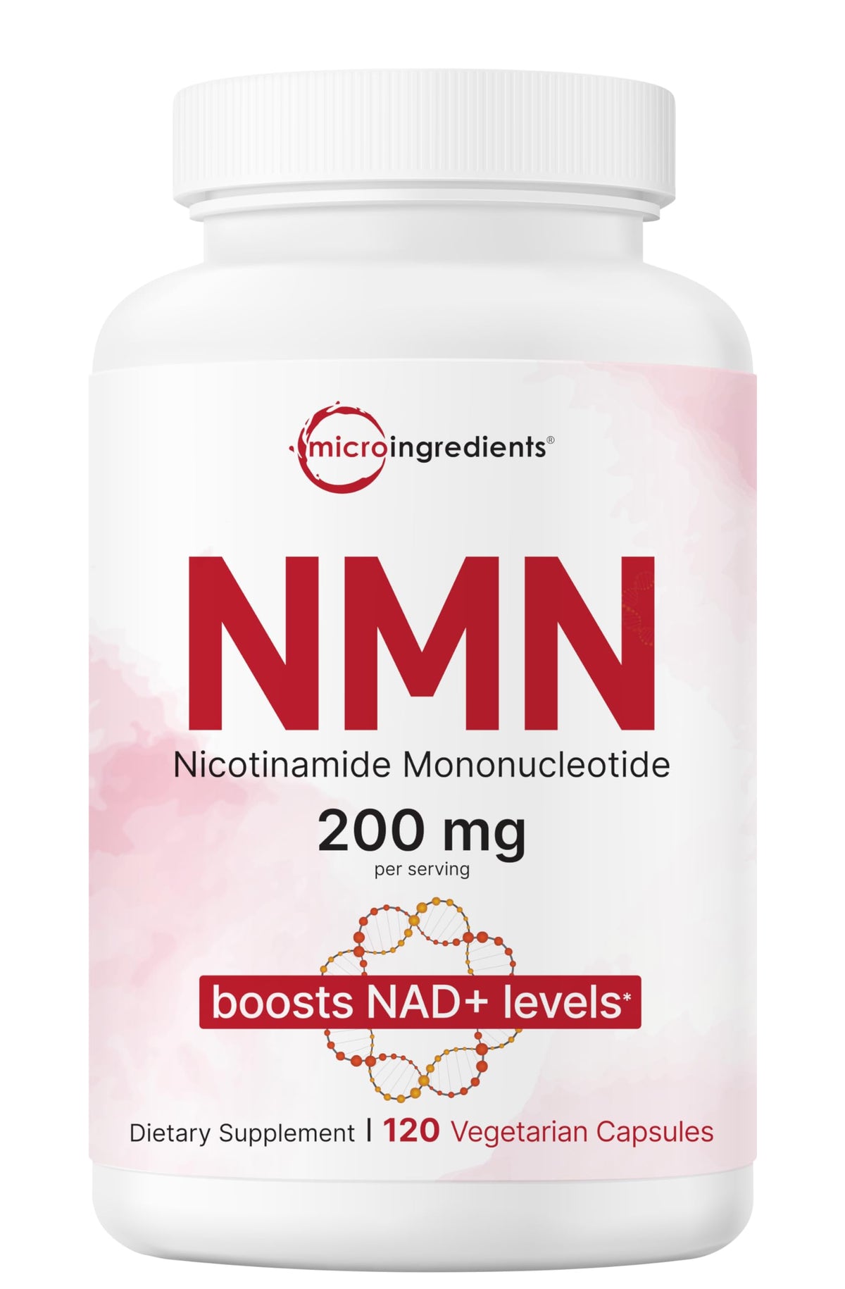 Micro Ingredients botella frontal mostrando etiqueta y beneficios claros