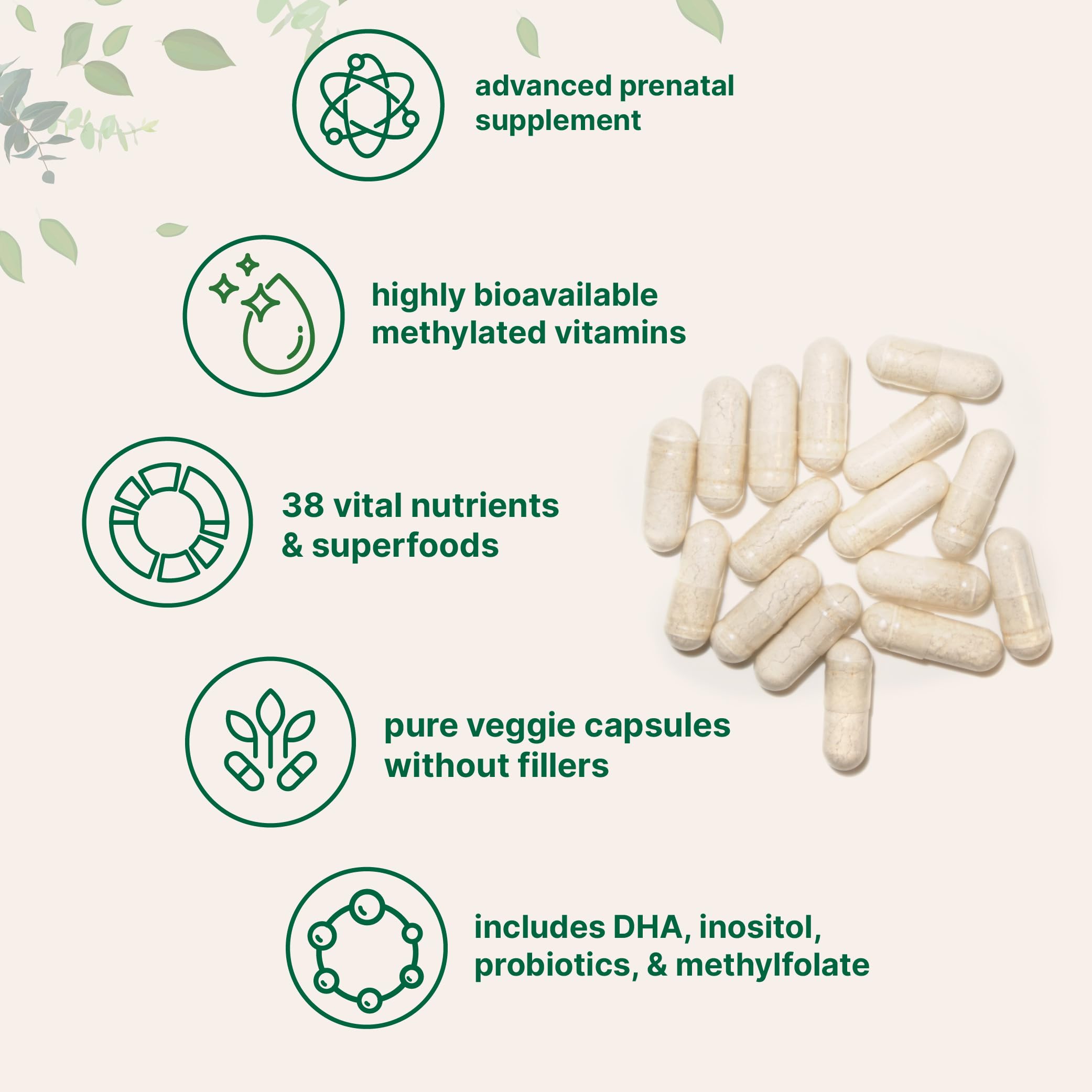 Micro Ingredients ilustración de ingredientes DHA y colina que apoyan desarrollo y función