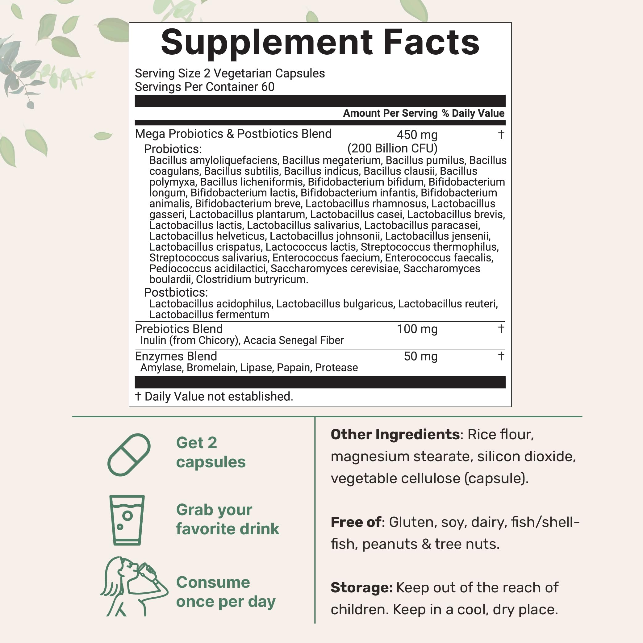 Micro Ingredients primer plano de cápsula vegana enfatizando pureza y formulación potente
