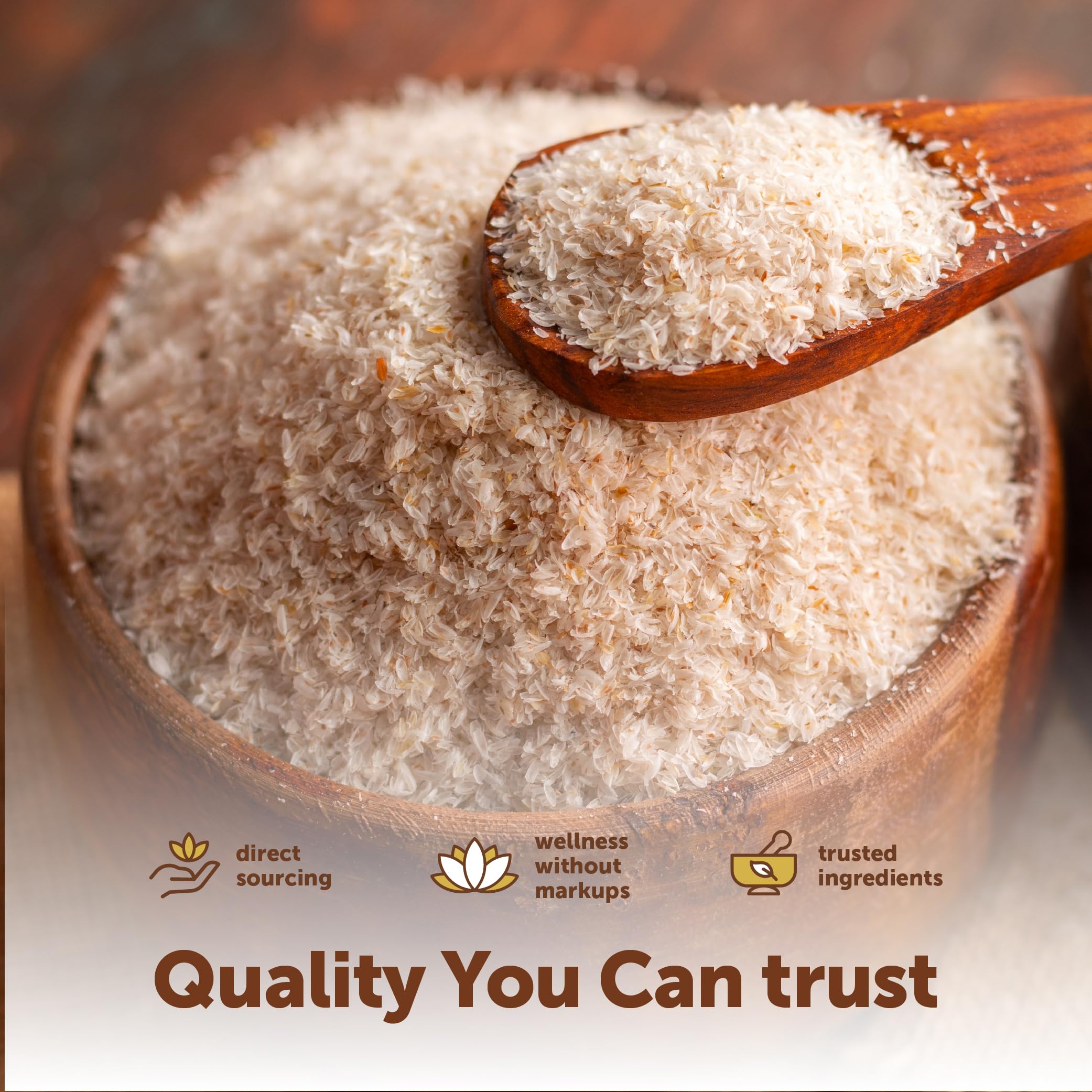 Micro Ingredients etiqueta con certificaciones orgánicas y no GMO visible