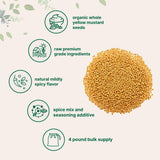 Micro Ingredients semillas de mostaza en frasco de encurtido, beneficio para preparar conservas caseras