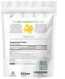 Micro Ingredients primer plano de un softgel pequeño y fácil de tragar