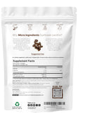 Micro Ingredients close-up de softgel para apreciar textura y calidad