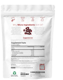 Micro Ingredients softgel detalle de textura brillante que facilita la ingestión