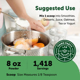 Micro Ingredients stevia disuelta en café sin añadir calorías