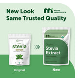 Micro Ingredients polvo fino de stevia textura homogénea para mezclar