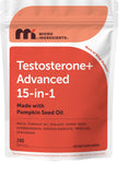 Micro Ingredients botella frontal mostrando 240 softgels y beneficios de conveniencia
