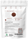 Micro Ingredients primero plano de la textura del polvo, mezcla fina y pura