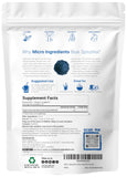 Micro Ingredients textura del polvo azul fino para mezclar fácilmente