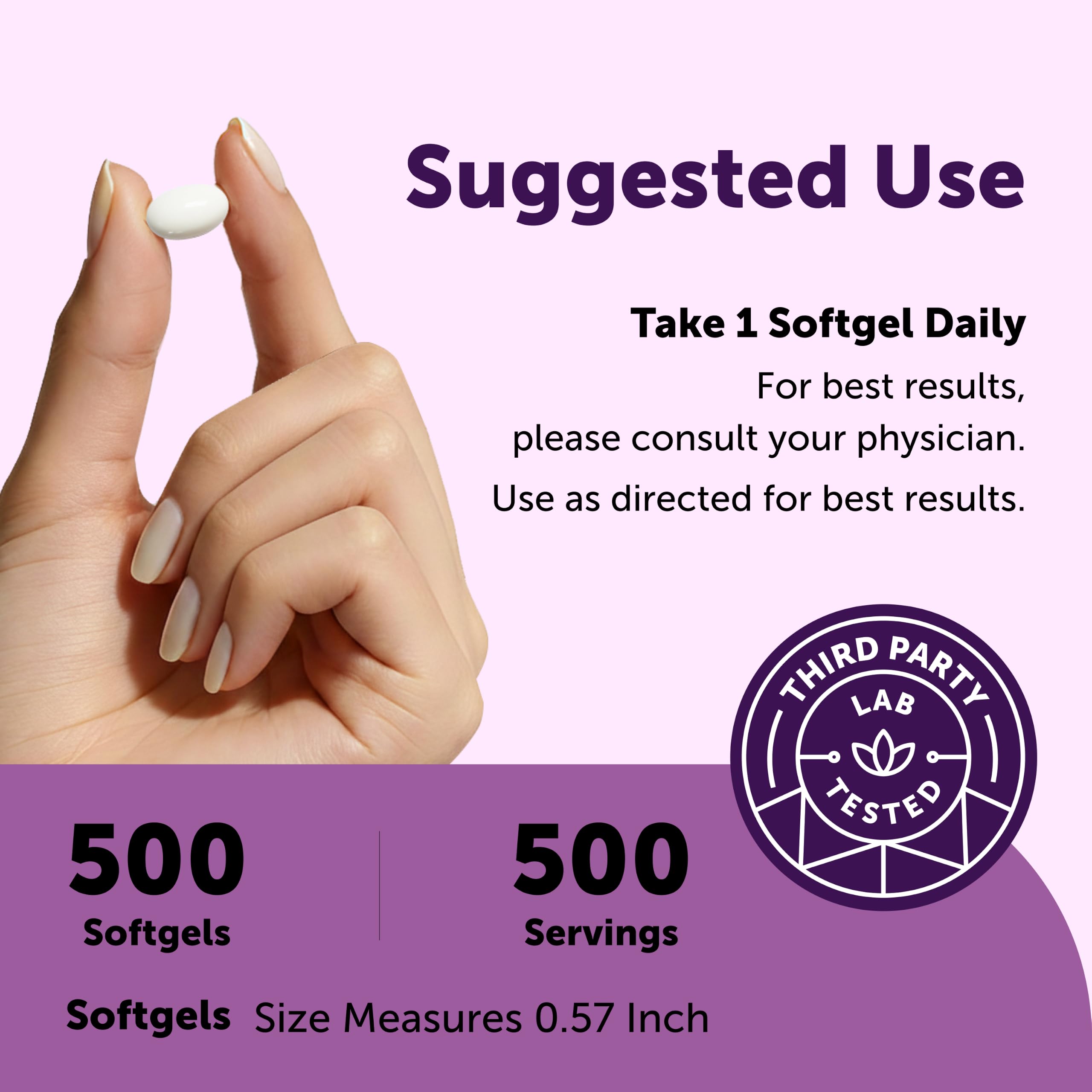 Micro Ingredients textura cercana del softgel destacando recubrimiento suave y tolerabilidad