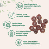 Micro Ingredients primer plano de textura de goma y consistencia apetecible