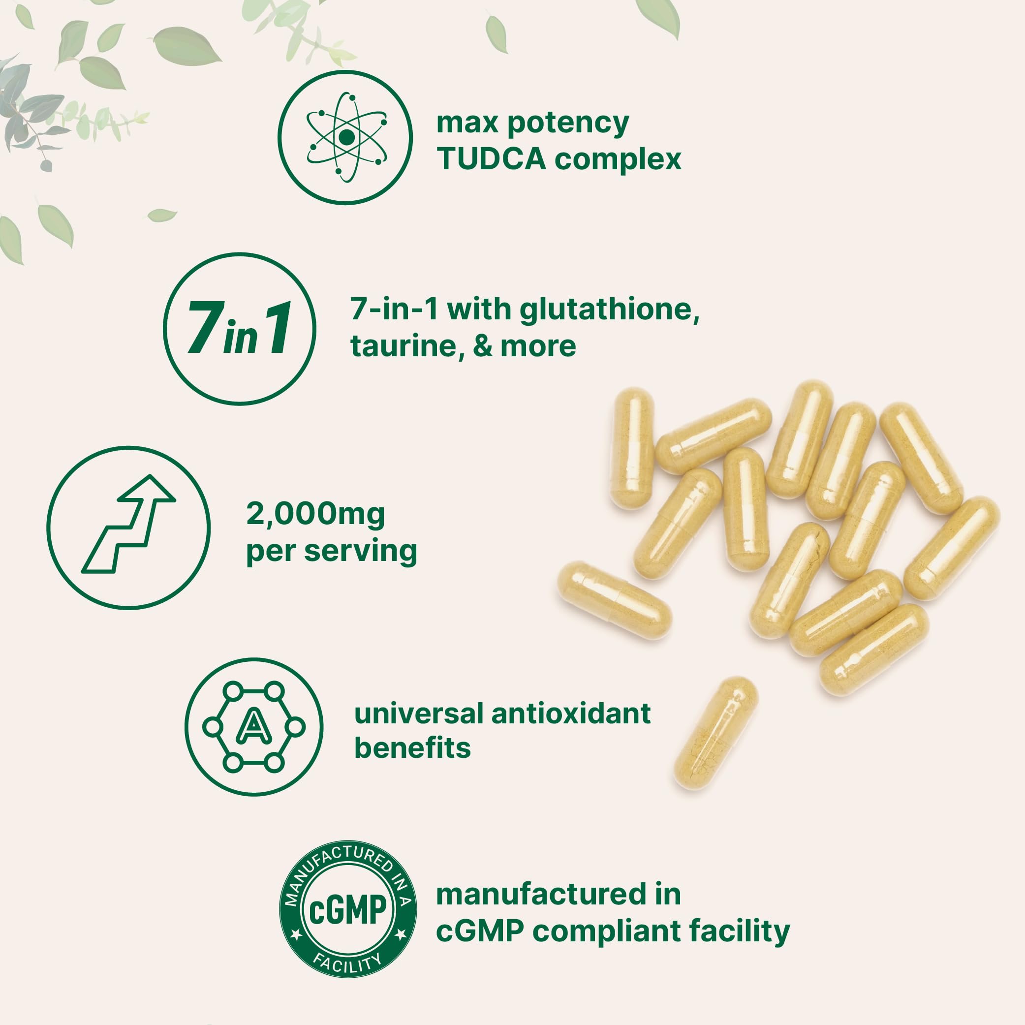 Micro Ingredients etiqueta con lista de ingredientes y garantía de pruebas de terceros