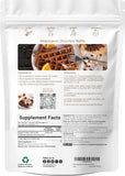 Micro Ingredients primer plano de la textura del polvo liofilizado mostrando finura y pureza