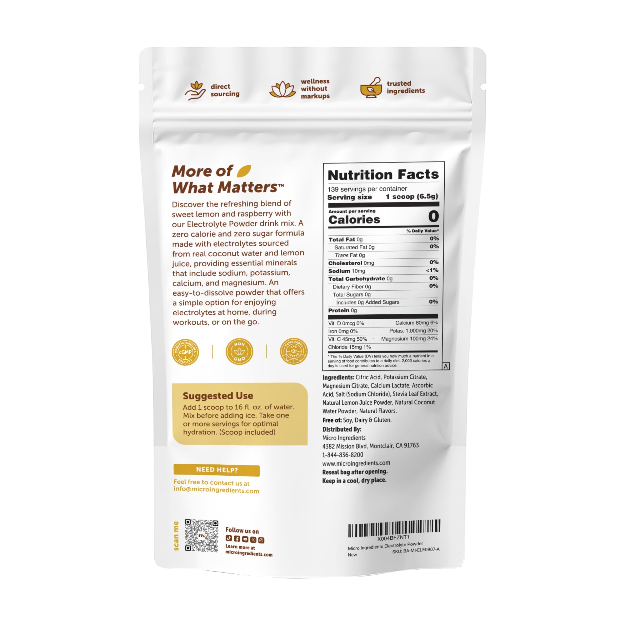 Micro Ingredients uso en entrenamiento mostrando hidratación rápida durante ejercicio