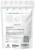 Micro Ingredients cazo medidor sobre polvo blanco listo para dosificar fácilmente