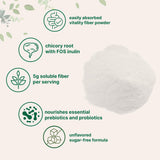 Micro Ingredients textura del polvo en primer plano para mezcla rápida y fina