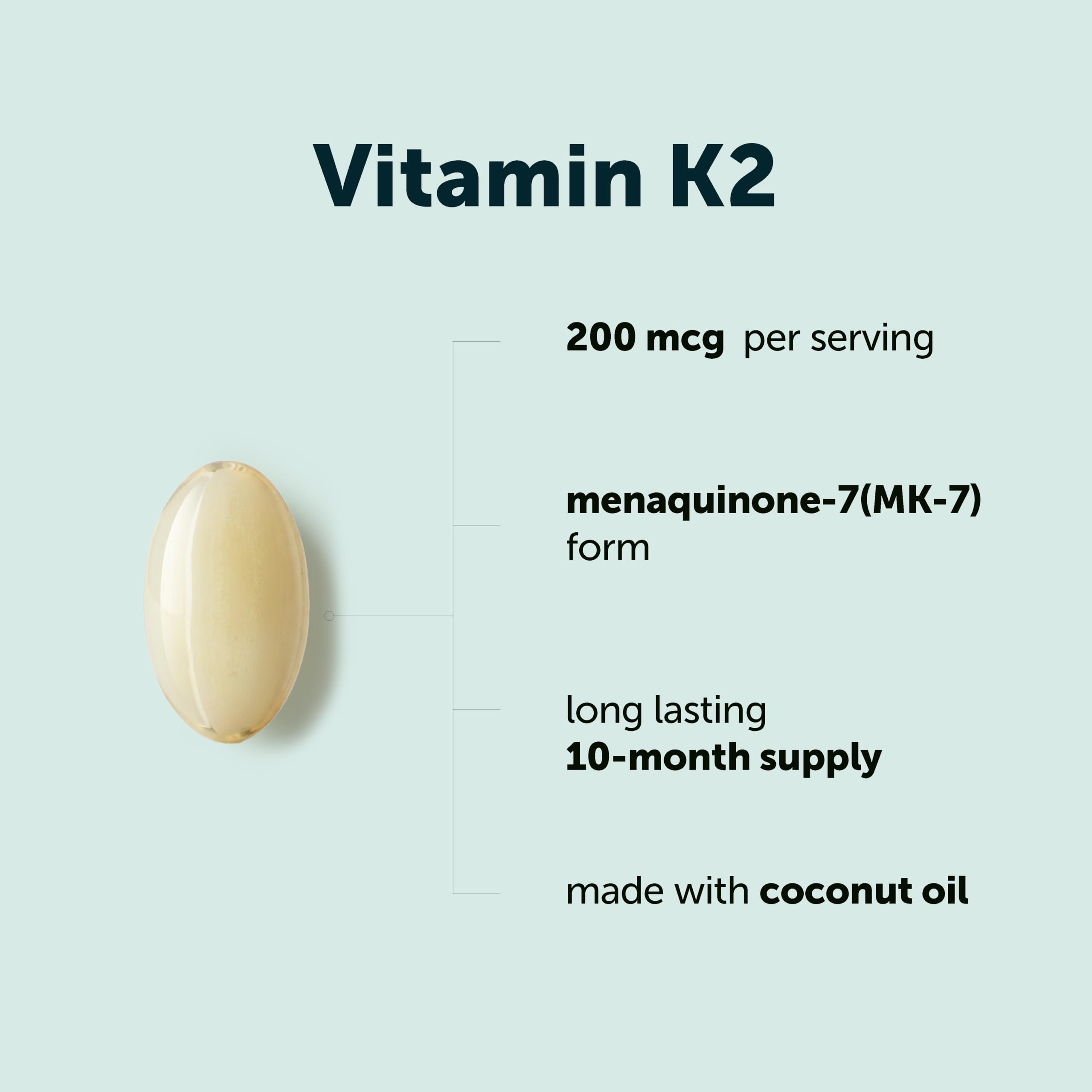 Micro Ingredients gota de aceite de coco y cápsula, favorece absorción liposoluble