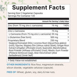 Micro Ingredients cápsula de cerca que destaca la formulación vegetal y sin alérgenos