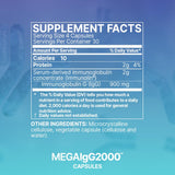 Microbiome Labs etiqueta nutricional legible, transparencia en ingredientes