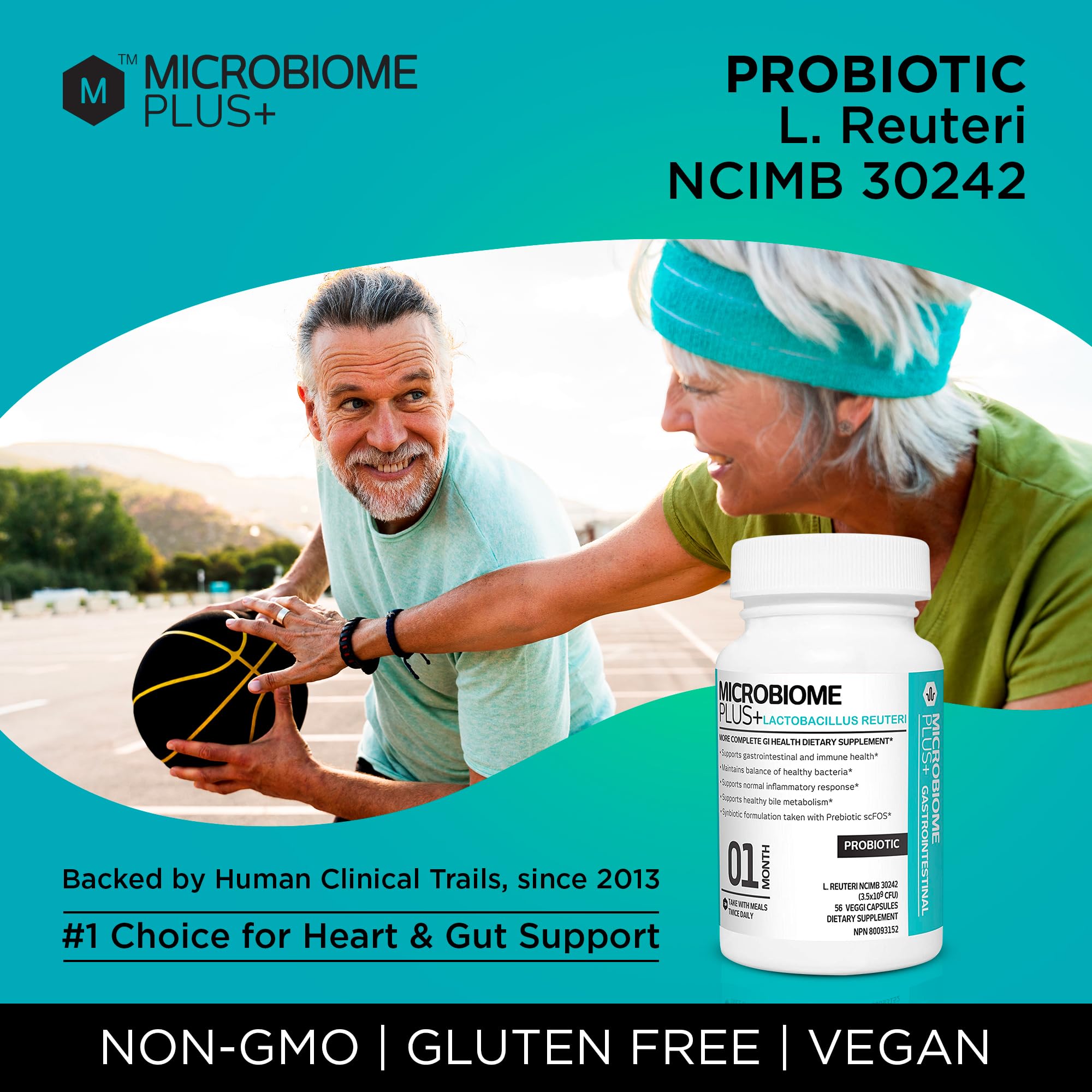 Microbiome Plus en escenario de cocina destacando uso diario y conveniencia