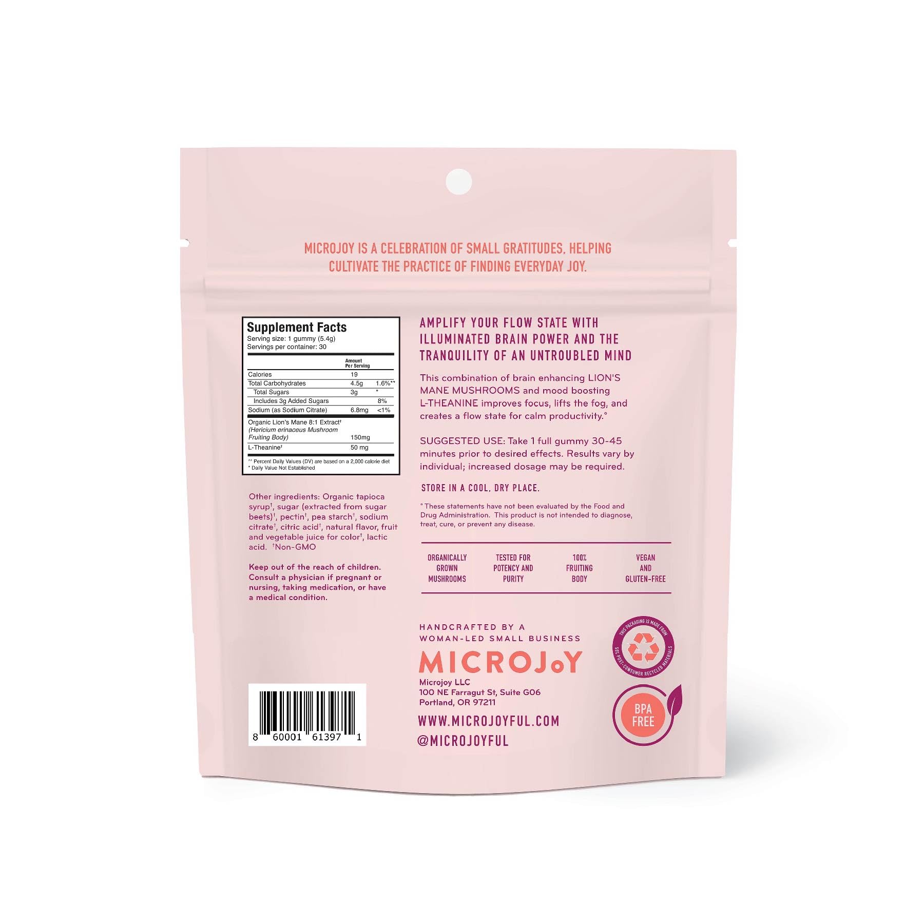 Microjoy primer plano de la textura de la gominola, fácil de masticar