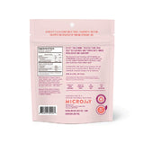 Microjoy Elevate gomitas dispuestas sabor fresa con aspecto apetecible