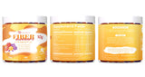 Ingredientes clave Migcopat (ACV e inulina) en escena natural para contexto del producto