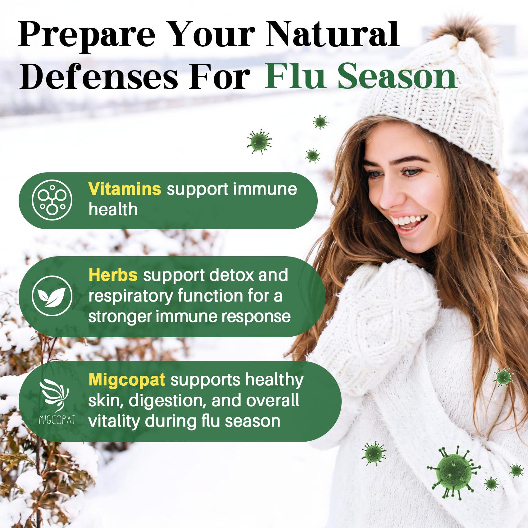 Migcopat detalle del gotero mostrando dosificación precisa y uso fácil