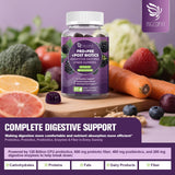 Migcopat lista de ingredientes activos destacando prebióticos y probióticos