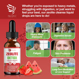 Migcopat botella junto a una regla para mostrar tamaño y control de raciones