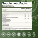 Migcopat polvo de psyllium cercano para ver textura y absorción de agua