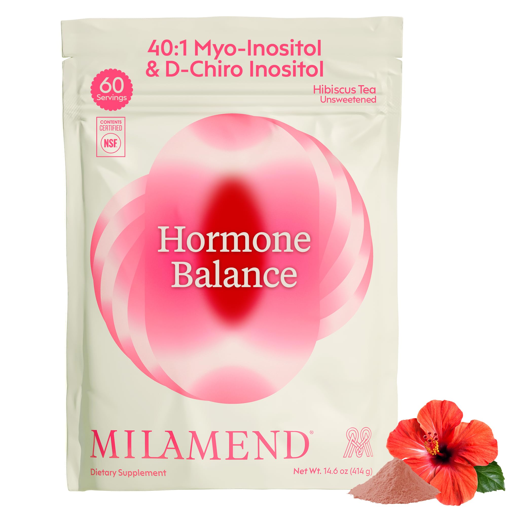 milamend envase frontal mostrando marca y diseño, transmite confianza
