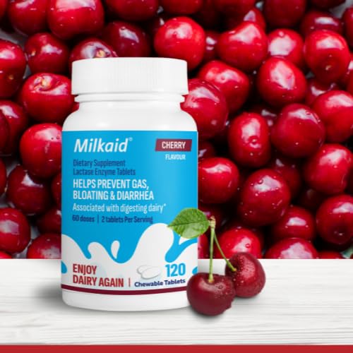 Milkaid tomada antes de comer en restaurante para evitar malestar digestivo