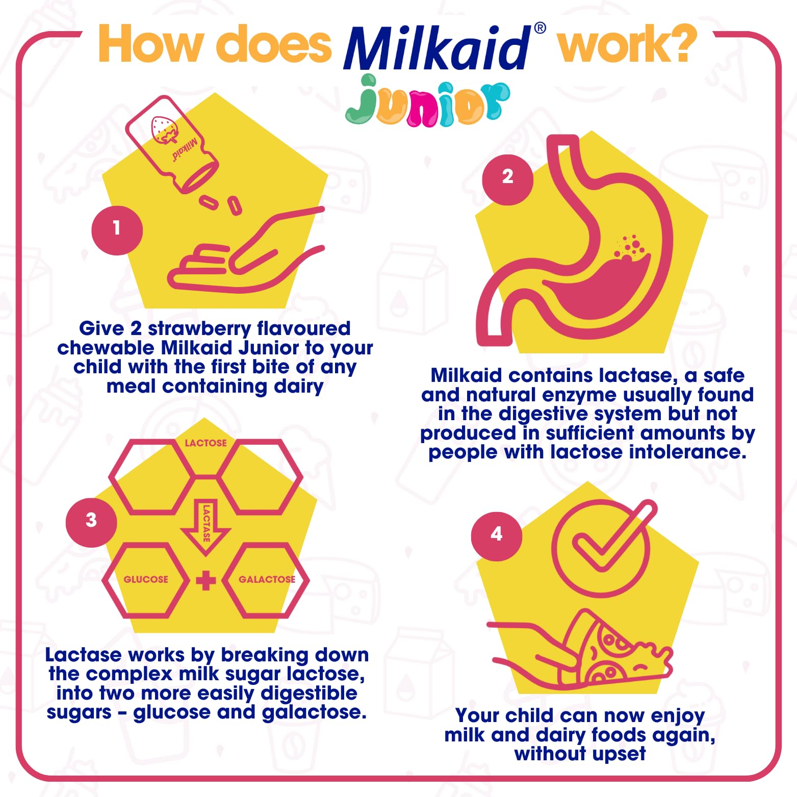 Niño tomando Milkaid Junior en merienda, facilidad y discreción Milkaid