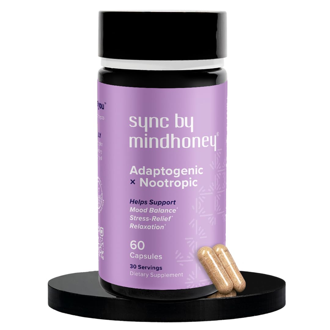 MINDHONEY envase frontal mostrando equilibrio y relajación
