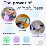 Mindsight Budda en mesita de noche creando ambiente relajante