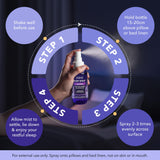 Mine spray de lavanda en neceser para viaje y rutinas en movimiento