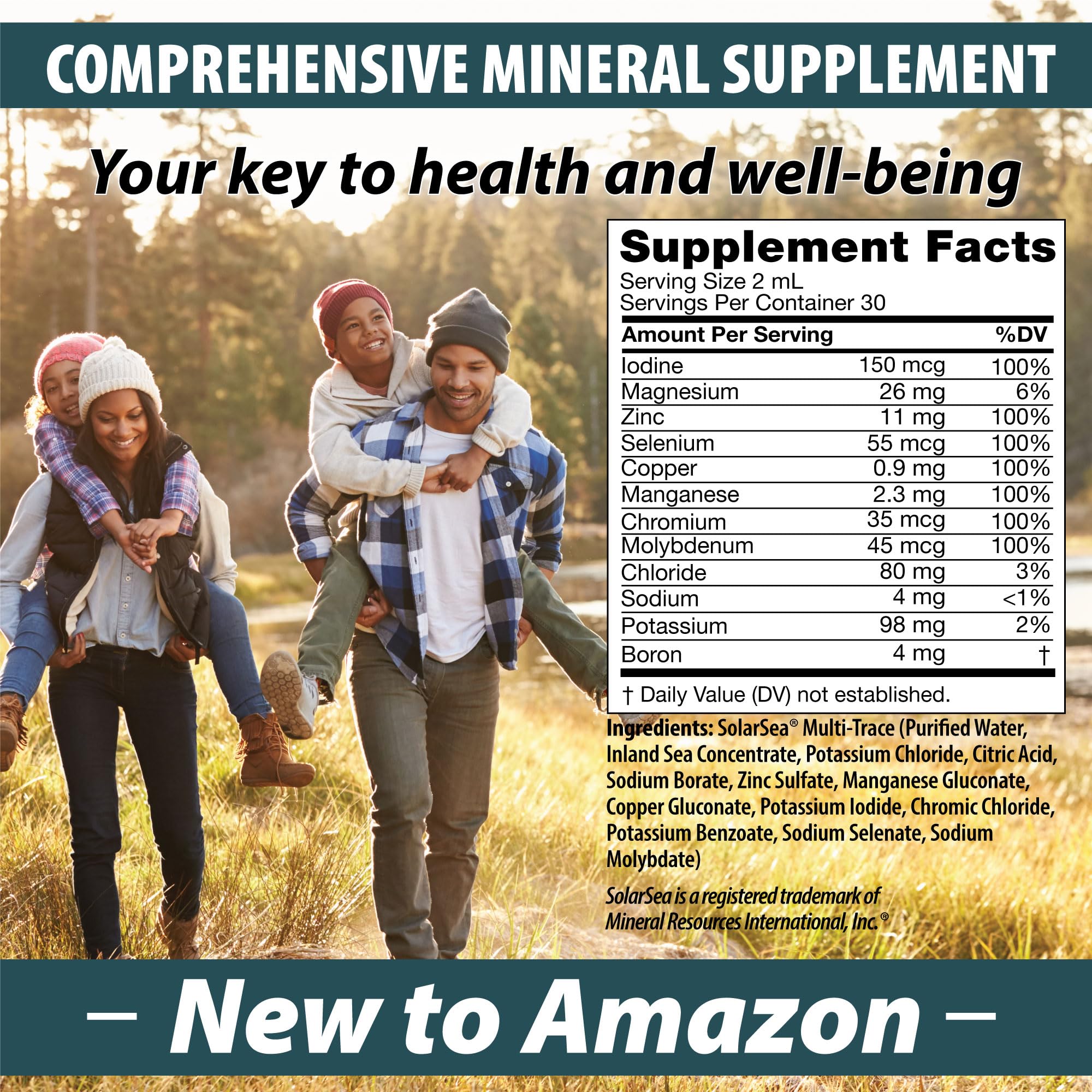 Mineral Resources International gotas sobre la mano para ver textura y dosificación